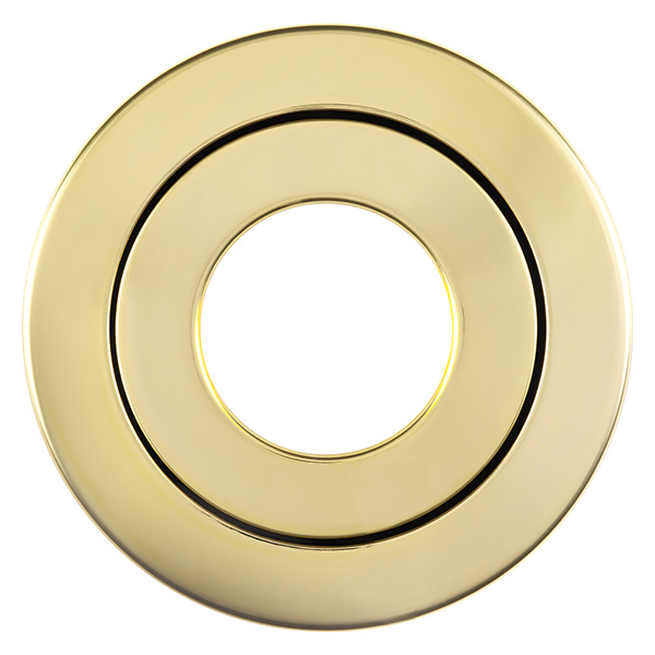 Brass Bezel for the Firestay LED Duo Centre Tilt Downlight
